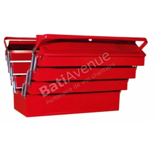 BOITE À OUTILS SORI 7 COMPARTIMENTS BOX477- 782217 soldes luxe 6