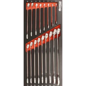 Servante 8 Tiroirs Rouge 09203 (6 Tiroirs Pleins +2 Vides) Module Finition Metal DRAKKAR TOOLS – 25089 haute qualité 14