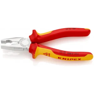 pas cher en vente Pince Universelle 180mm Chrome 1000v KNIPEX – 03 06 180 10