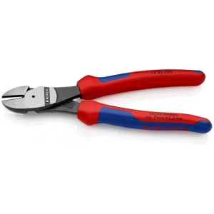 Pce Coupante Cote Fte Demultiplic. 200mm KNIPEX – 74 02 200 marque moins cher 8