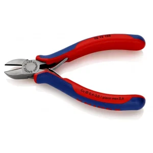 pas cher Pince Coupante Cote Electro 125mm KNIPEX – 76 12 125 6