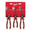 en promotion Set MILWAUKEE 3 Pinces Isolées – 4932464575 5