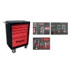 haute qualité Servante 5 Tiroirs Rouge Et Noir 180 Outils + 3 Grands Modules Mousses Pleins EQUINOXE – 25087 7