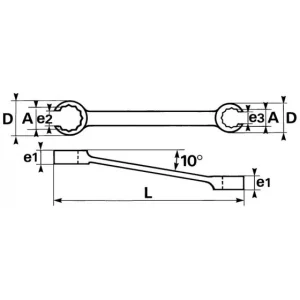 pas cher en ligne CLE A TETE FENDUE 10X11 MM SAM OUTILLAGE – 100F10X11 6