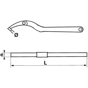 site pas cher CLES A ERGOT ARTICULE ERGOTS AMOVIBLES SAM OUTILLAGE – 111155 6