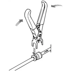 outlet soldes PINCE DEMONTAGE RACCORDS MOTEUR DIESEL SAM OUTILLAGE – 20813 6