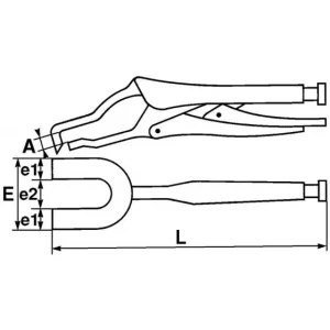 magasin france PINCE ETAU POUR SOUDURE MEDIUM SAM OUTILLAGE – 22328 6