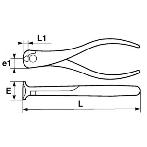 boutique paris PINCE COUPANTE EN BOUT BIMATIERE 205 MM SAM OUTILLAGE – 23020G 6