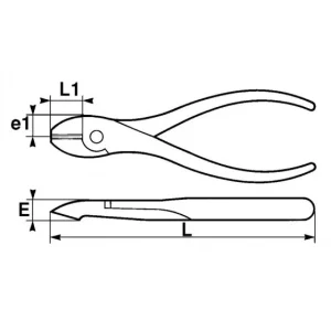 PINCE COUPANTE DIAGONALE ELECTRICIEN 1.000 V 160 MM SAM OUTILLAGE – 23416TI l'unique style 6