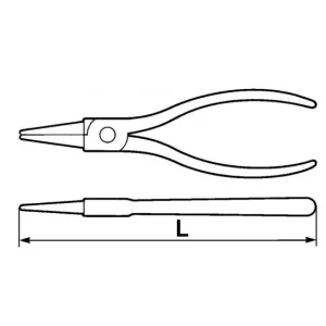 PINCE CIRCLIPS INTERIEURE DROITE 12-25 MM SAM OUTILLAGE – 19013A mode 6