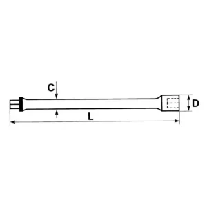 RALLONGE 1/4 150 MM SAM OUTILLAGE – R215 magasins pas chers 9