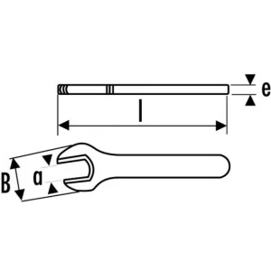 Prestation Et Rapide CLE A FOURCHE 1 TETE ISOLEE 10 MM SAM OUTILLAGE – Z1010 6