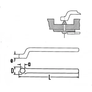 ﻿soldes CLE POLYGONALE CONTRE-COUDEE 1 TETE ISOLEE 9 MM SAM OUTILLAGE – Z1059 6