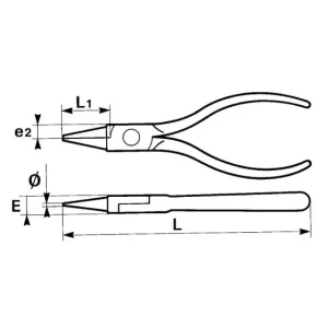 magasins pour PINCE BECS RONDS ISOLEE SAM OUTILLAGE – Z23516 6