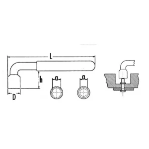 marque pas cher CLE A PIPE 1 TETE 6 PANS ISOLEE 8 MM SAM OUTILLAGE – Z808 6