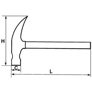 MARTEAU ARRACHE-CLOUS SAM OUTILLAGE – 313PT20N magasin 6